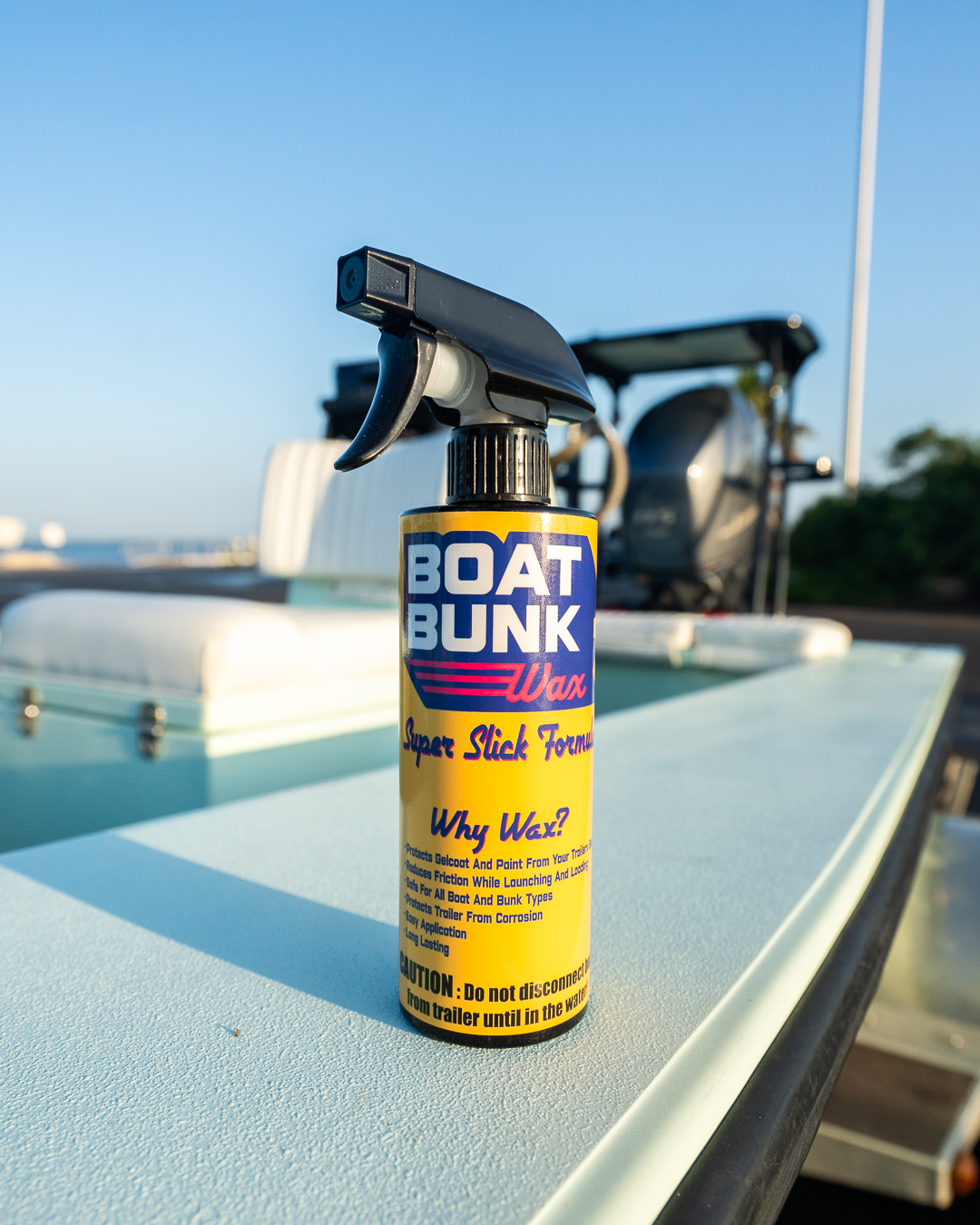 Boat Bunk Wax - Super Slick Spray